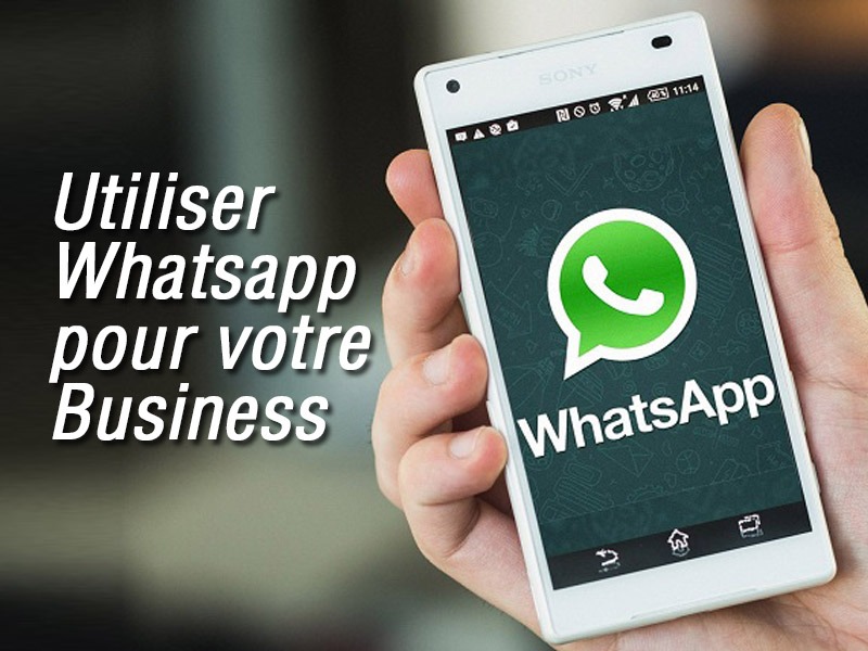 WhatsApp business pour vendre en ligne