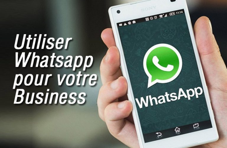 WhatsApp business pour vendre en ligne